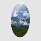 Schweizer Landschaft Ornament (Vorderseite)