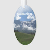 Schweizer Landschaft Ornament (Vorderseite)