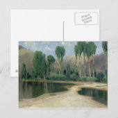 Schweizer Landschaft Postkarte (Vorne/Hinten)