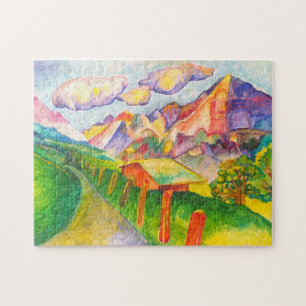 Schweizer Landschaft Puzzle