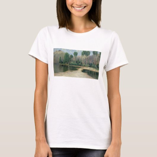Schweizer Landschaft T-Shirt (Vorderseite)
