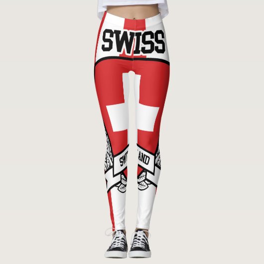Schweizer Leggings (Vorderseite)