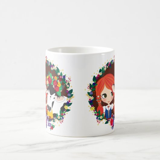 Schweizer Liebe:. Kaffeetasse (Mittel)