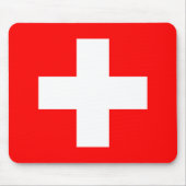 Schweizer Liebe-Schweizrot und -WEISS der Mousepad (Vorne)