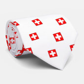 Schweizer nationale Krawatte (Gerollt)