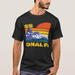 Schweizer Nationalpark Alpen Souvenir Engadin T-Shirt