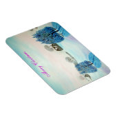 Schweizer Opus-Blau-Weihnachten Magnet (Rechte Seite)