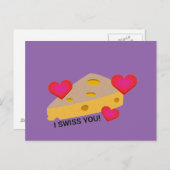 Schweizer Postkarte (Vorne/Hinten)