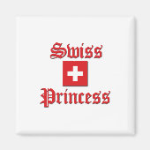 Schweizer Prinzessin Magnet (Vorne)