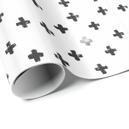 Schweizer Quermuster Geschenkpapier (Rolleneckpunkt)