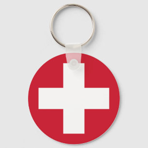 Schweizer Roundel Schlüsselanhänger