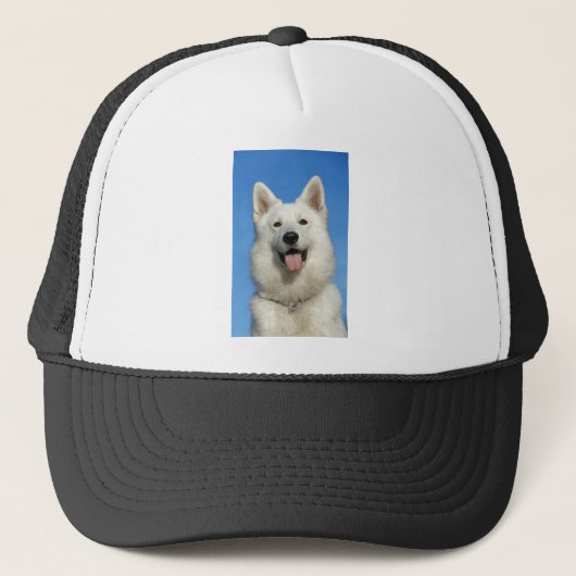 Schweizer Schäferhund Truckerkappe (Vorderseite)