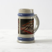 Schweizer Schmidt Rubin 1889 u. K31 Bierglas (VorderseiteRechts)