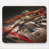 Schweizer Schmidt Rubin 1889 u. K31 Mousepad (Vorne)