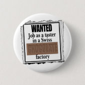 Schweizer Schokolade Button (Vorderseite)