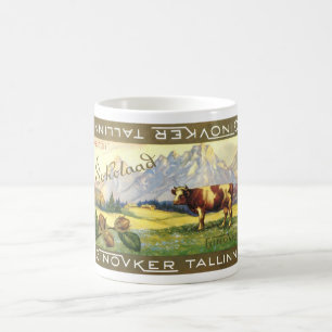 Schweizer Schokoladen-Tasse Tallinns Kaffeetasse