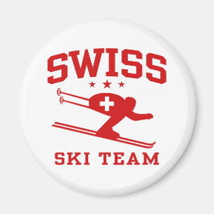 Schweizer Skiteam Magnet