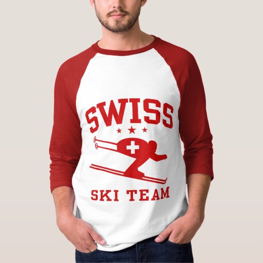 Schweizer Skiteam T-Shirt (Vorderseite)