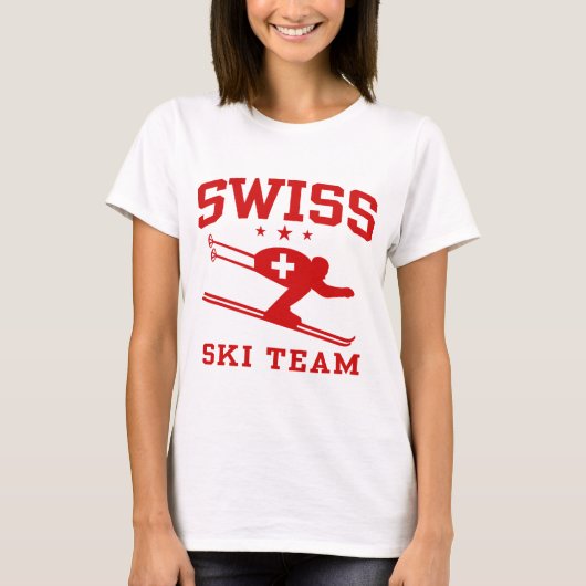 Schweizer Skiteam T-Shirt (Vorderseite)