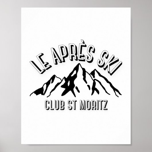 Schweizer Snowboard-Liebe Poster (Vorne)