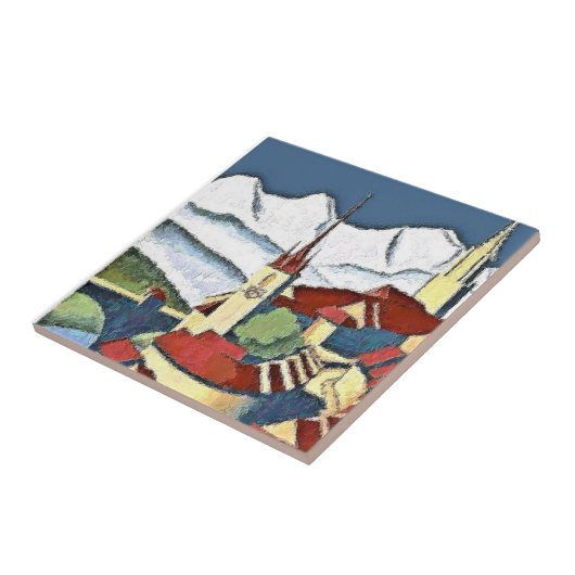 Schweizer Stadt Fliese (Seite)