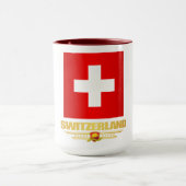 "Schweizer Stolz" Tasse (Zentrum)