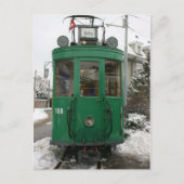 Schweizer Straßenbahnen im BVB M-Parc Depot, Basel Postkarte (Vorderseite)