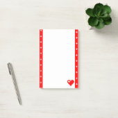 Schweizer stripes Flagge Post-it Klebezettel (Büro)