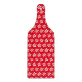 Schweizer Symbol Edelweiss Blume Muster Schneidebrett (Vorderseite)