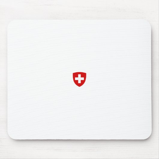 Schweizer Wappen - die Schweiz-Andenken Mousepad (Vorne)