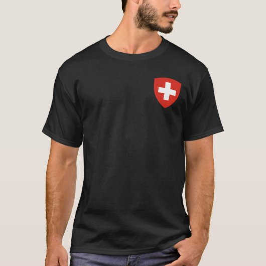Schweizer Wappen T-Shirt (Vorderseite)
