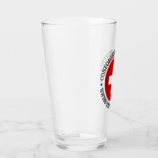 Schweizerische Eidgenossenschaft Glas (Rechts)