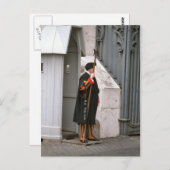 Schweizerische Garde in Uniform, von Michelangelo Postkarte (Vorne/Hinten)