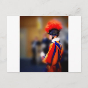 Schweizerische Garde Postkarte