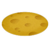 Schweizerische Käseschnittplatte | rund Schneidebrett (Ecke)