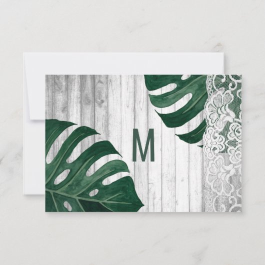 Schweizerische Käsesehne Streichellichter Lace Gol Save The Date (Rückseite)