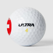 Schweizerisches Herz Golfball (Logo)
