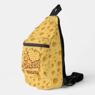 Schweizerisches Käsemuster Crossbody Bag