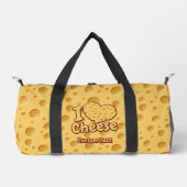 Schweizerisches Käsemuster Duffle Bag (Vorderseite)