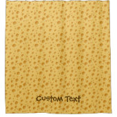 Schweizerisches Käsemuster Duschvorhang (Vorderseite)