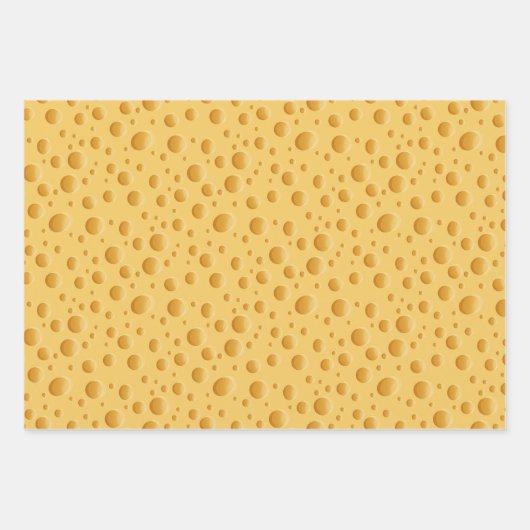 Schweizerisches Käsemuster Geschenkpapier Set (Vorderseite 2)