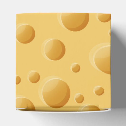 Schweizerisches Käsemuster Geschenkschachtel (Oben)