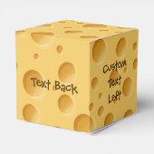 Schweizerisches Käsemuster Geschenkschachtel (Rückseite)