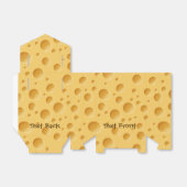 Schweizerisches Käsemuster Geschenkschachtel (Ungefaltet)