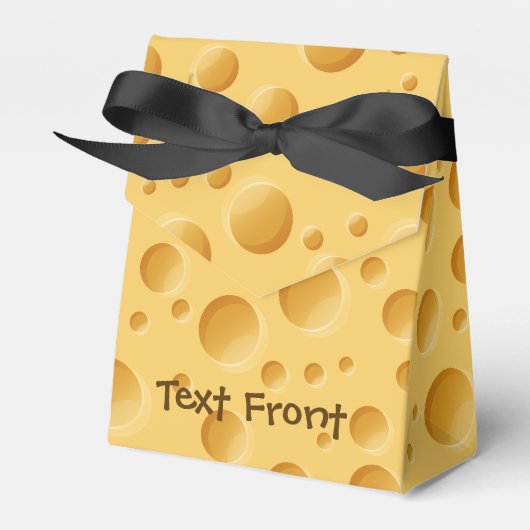 Schweizerisches Käsemuster Geschenkschachtel (Vorderseite)