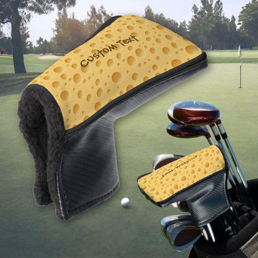 Schweizerisches Käsemuster Golf Headcover