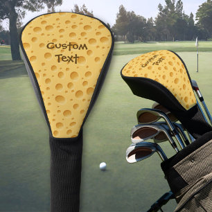 Schweizerisches Käsemuster Golf Headcover