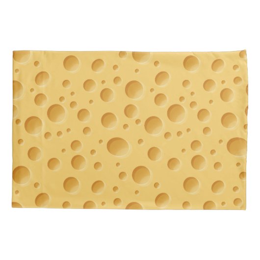 Schweizerisches Käsemuster Kissenbezug (Rückseite)