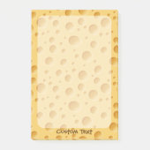 Schweizerisches Käsemuster Post-it Klebezettel (Vorderseite)