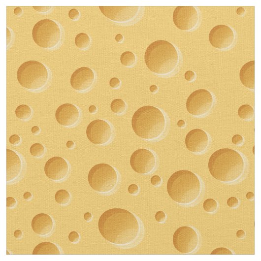 Schweizerisches Käsemuster Stoff (Nahaufnahme)